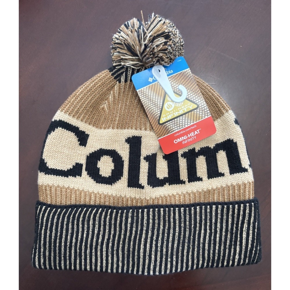 Columbia Polar Powder III Beanie Omni-Heat Infinity Pom Unisex NWT